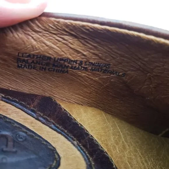 Born Deena Womens Size 8.5 Brown Leather Slip On 3" Heel Formal Booties Shoes - Picture 12 of 13